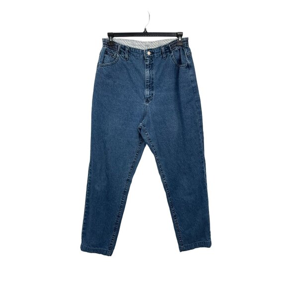 Wrangler Denim - Vintage Wrangler Jeans Womens 16/30 Used High Rise Tapered Stretch Waist